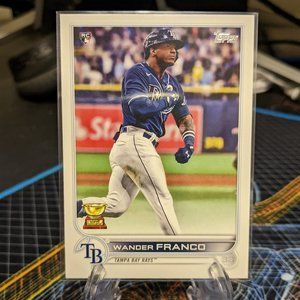 2022 Topps Baseball Series 1 Wander Franco Tampa Bay Rays Rookie Card